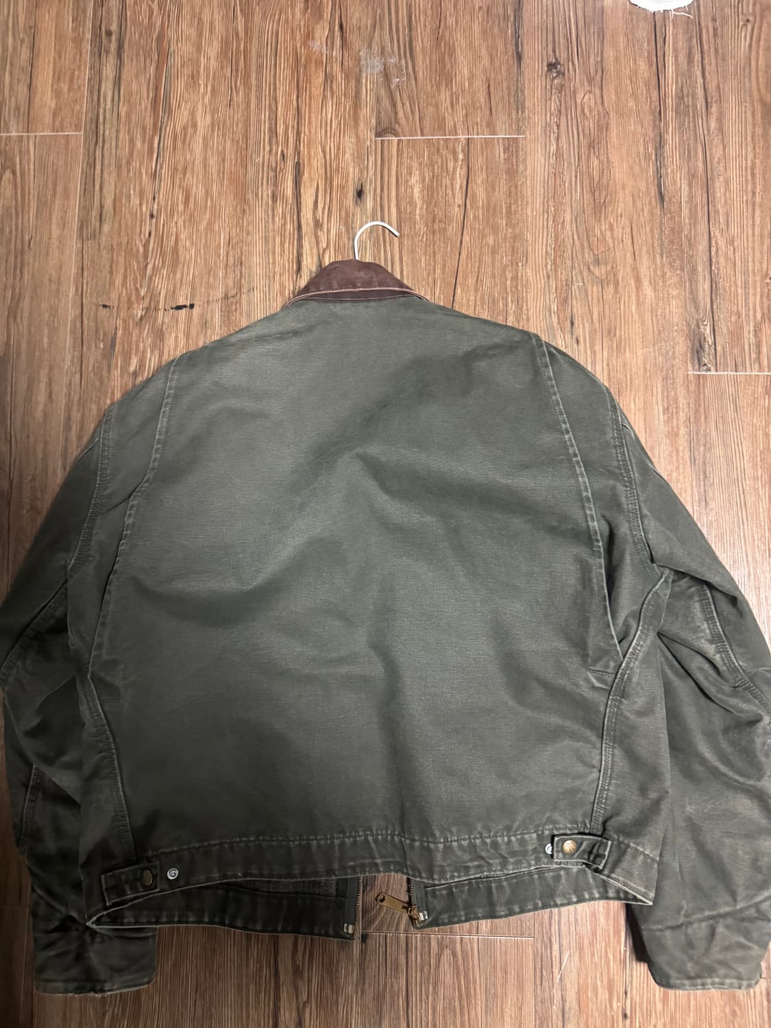 칼하트 디트로이트자켓 모스그린 usa XL 상품이미지3