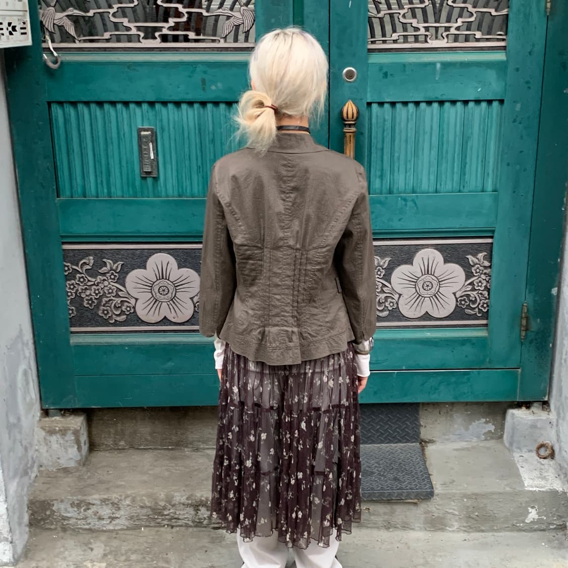 아네스베 시스루 스커트 상품이미지2