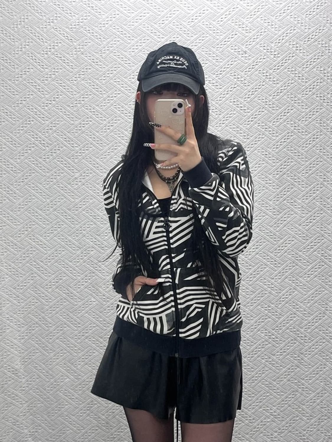 데우스 엑스 마키나 빈티지 스트릿 레터링 캐주얼 볼캡 C10248 상품이미지2