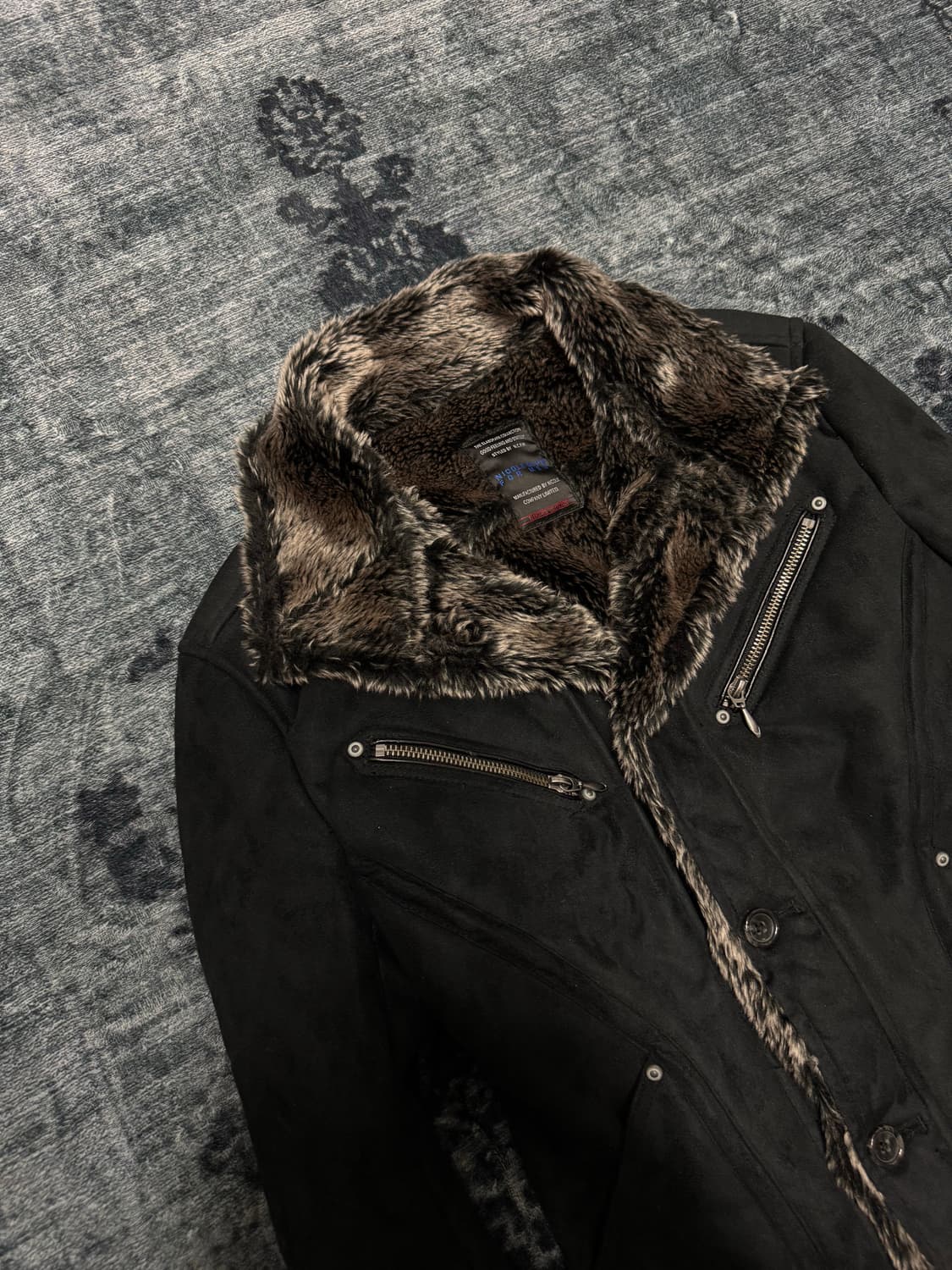 Nicole club for men trimming fur jacket 상품이미지2