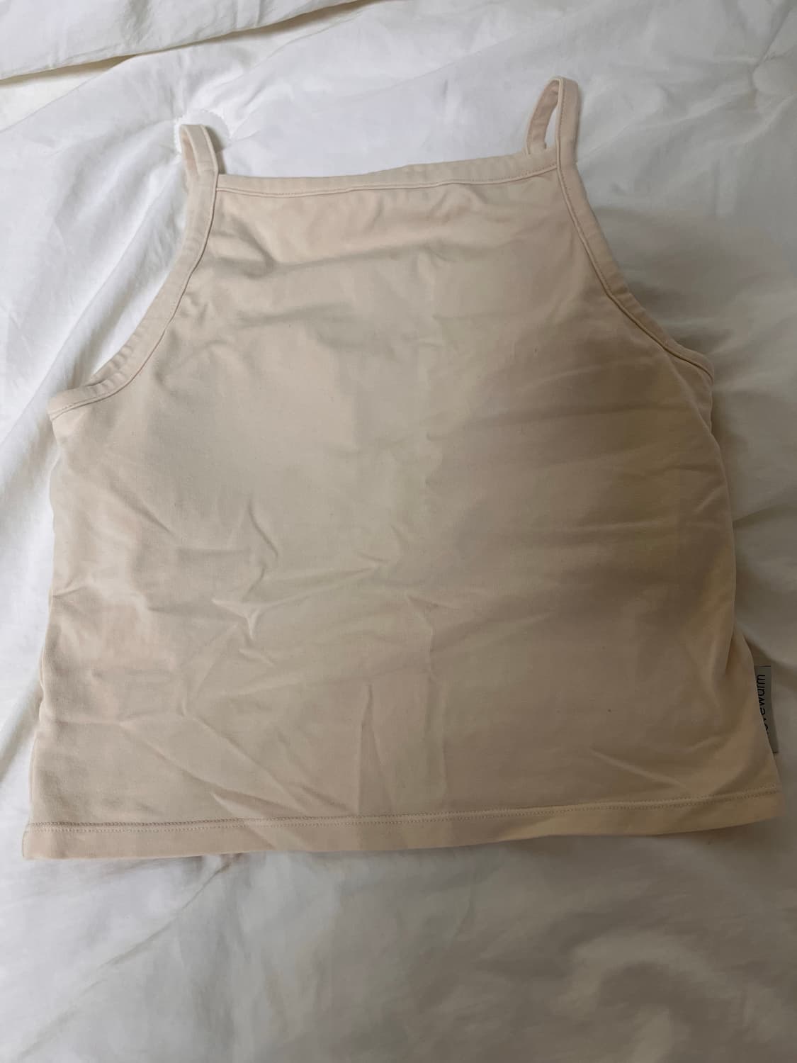 무브웜 Calm Tank Top 아이보리 S사이즈 상품이미지4