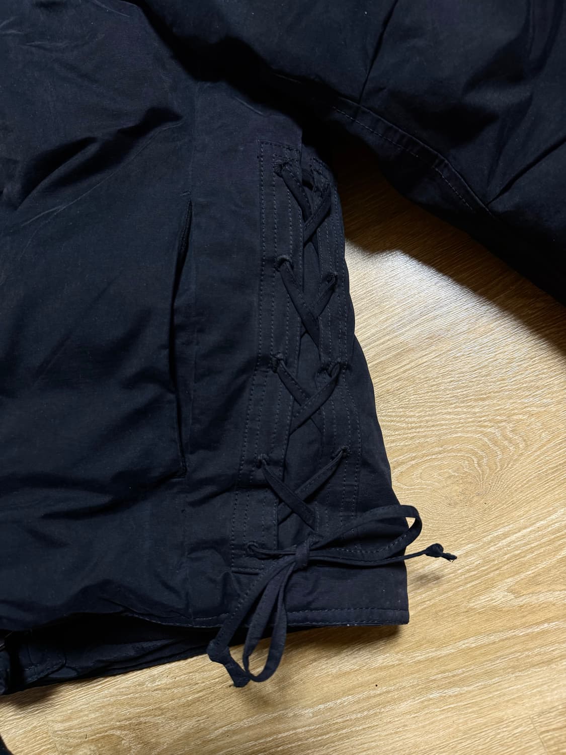 쿠어(COOR) 플랙 구스 다운 블랙 L 상품이미지4