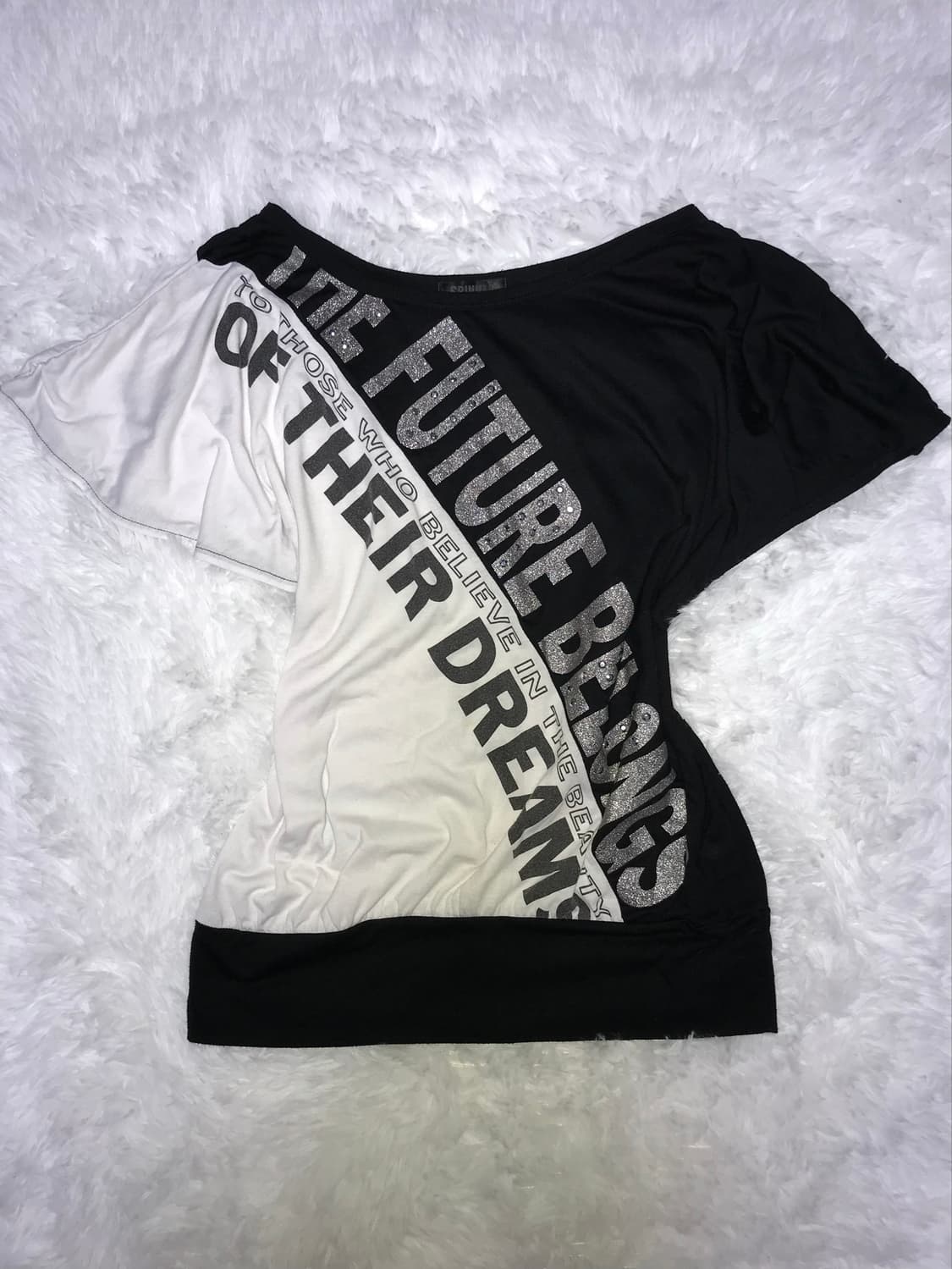 black&white printing t-shirt 상품이미지3