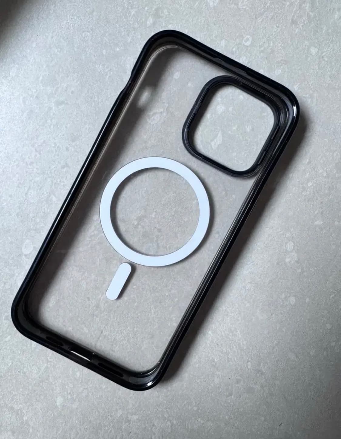 15프로맥스 케이스티파이 맥세이프 임팩트 링 스탠드 케이스 블랙 상품이미지3