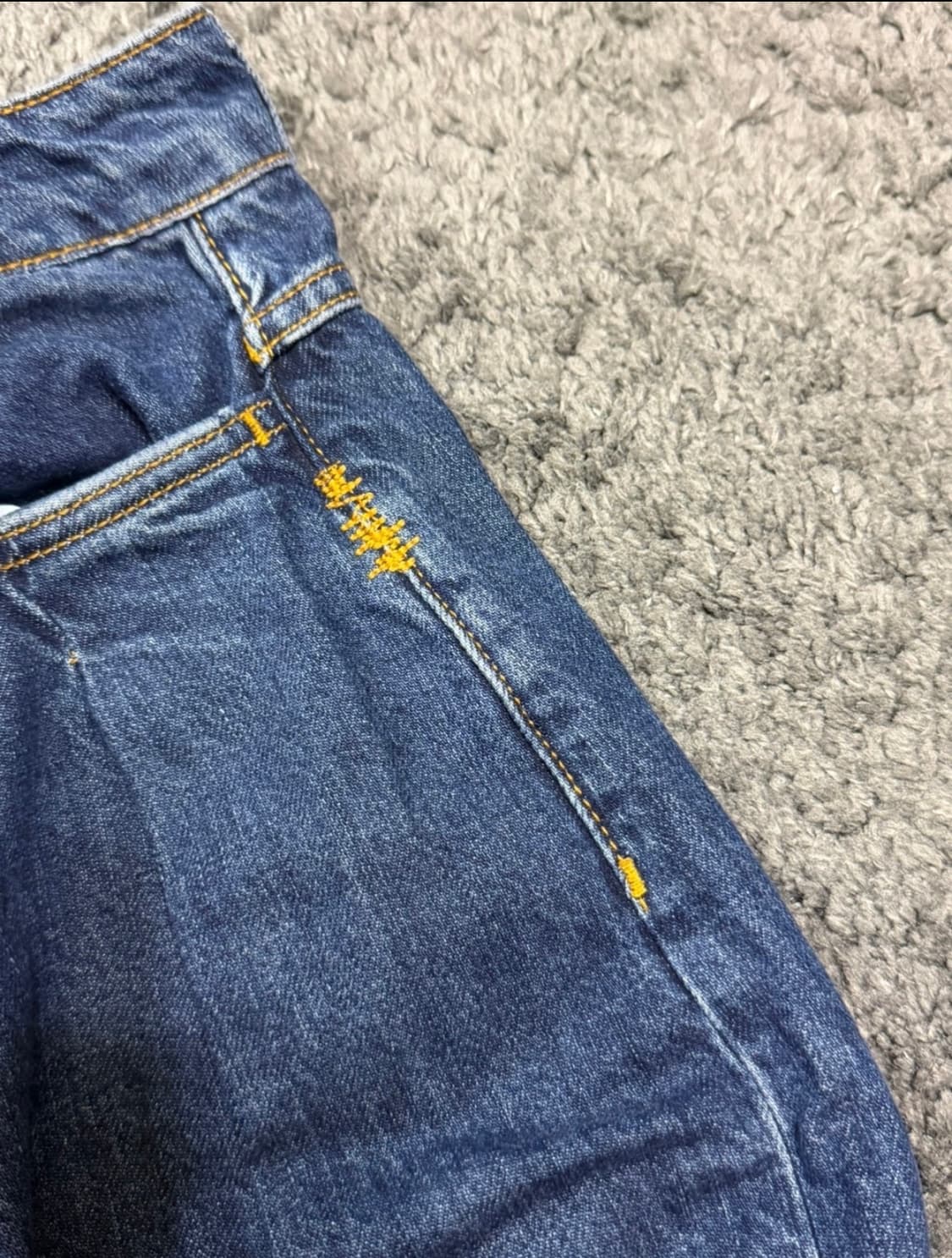 Zara x Ader Error Wide Leg Jeans Blue  상품이미지4