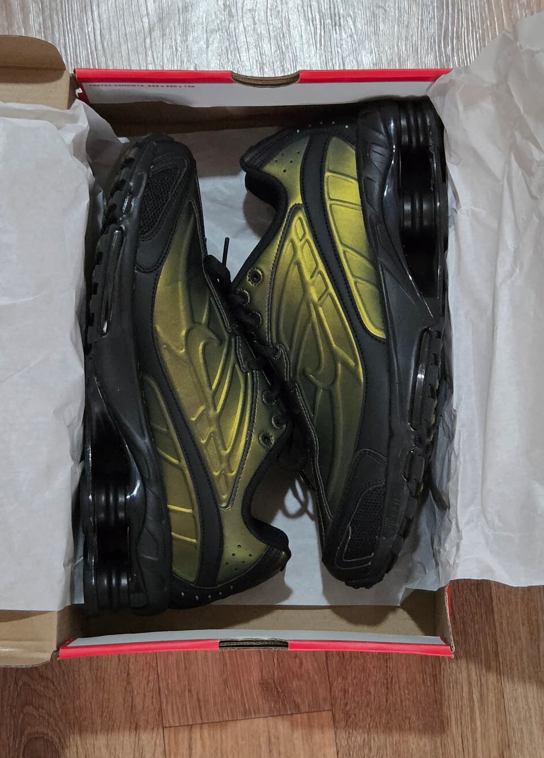 나이키 샥스 라이드 2 블랙 카고 카키 285mm 상품이미지2