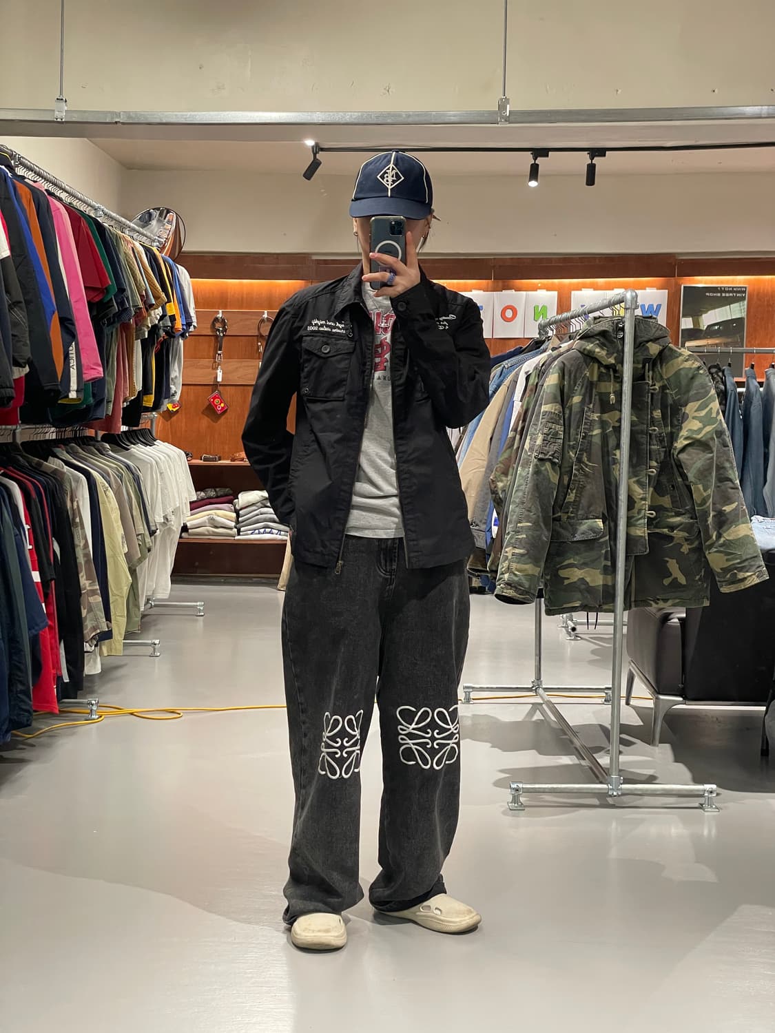 디즈니 나일론 라이더 자켓 상품이미지3