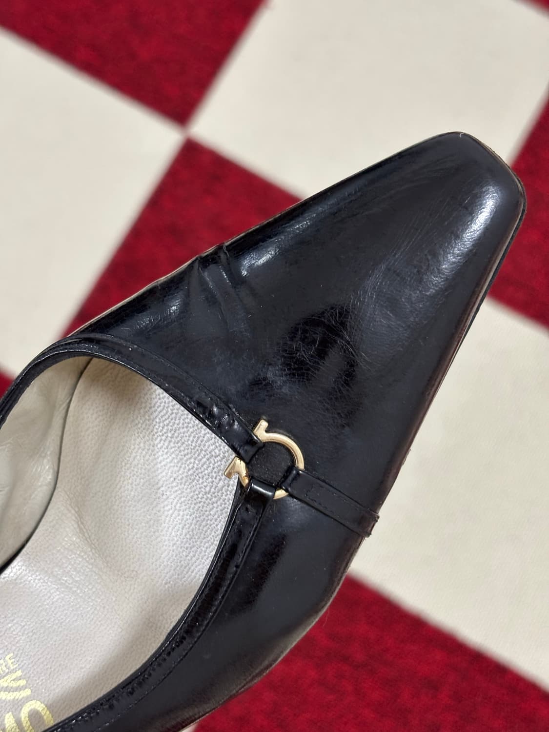 Ferragamo sling back pumps size 7.5 상품이미지3