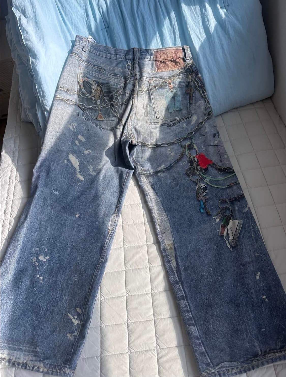 (50)아크네 스튜디오 배기핏 진 1981F 미드블루 상품이미지3