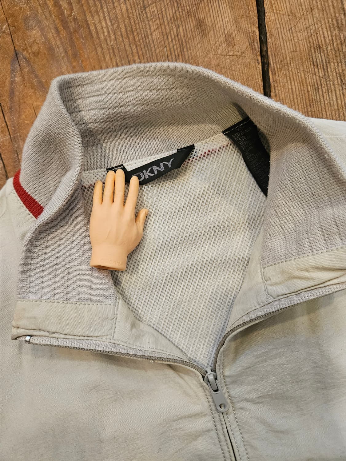 90s 빈티지 DKNY 게버딘 자켓 상품이미지3