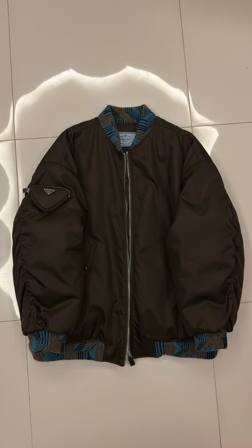 프라다 라프시몬스 니트 봄버 상품이미지1