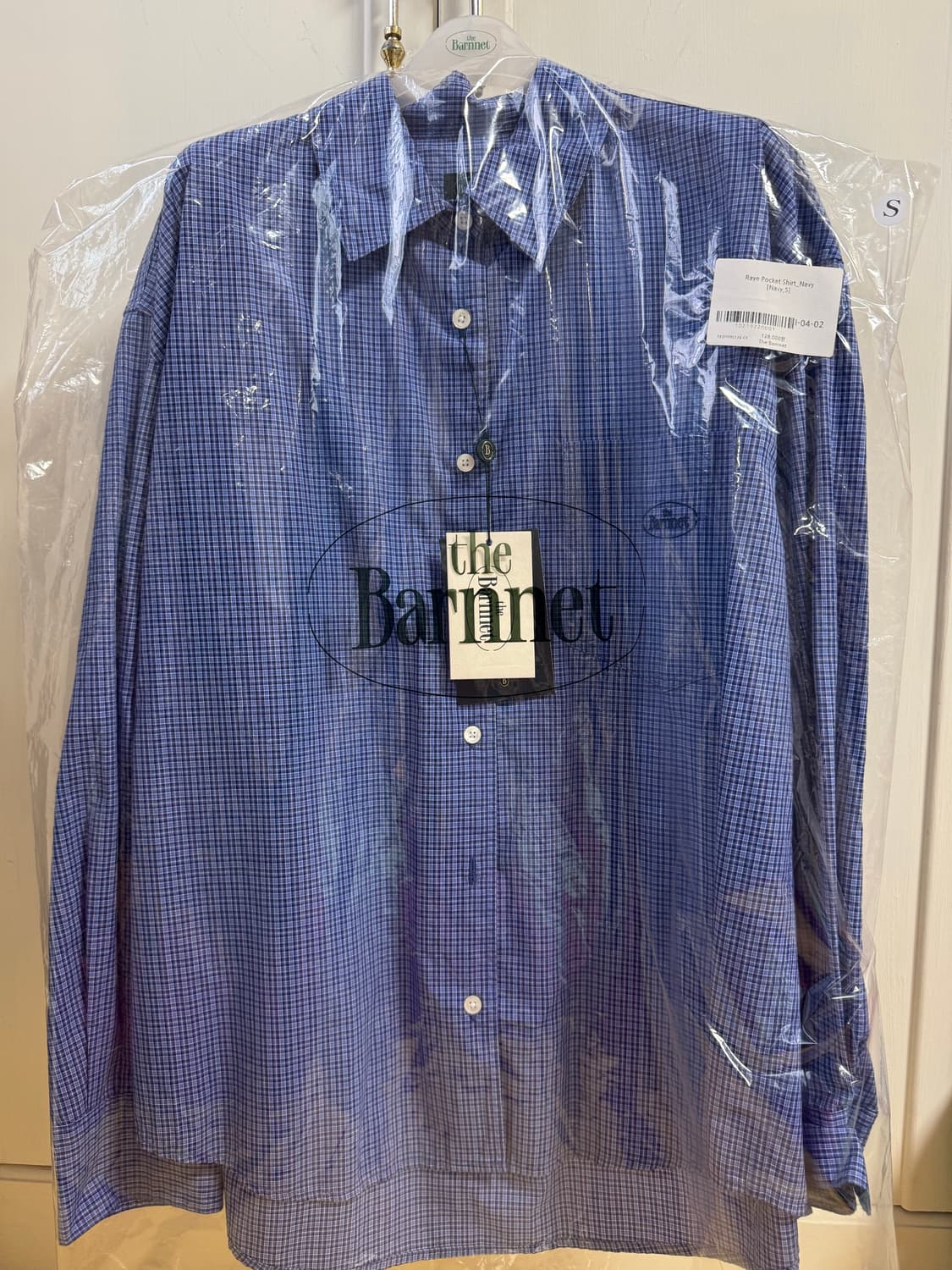 더바넷 포켓 셔츠 네이비 상품이미지2