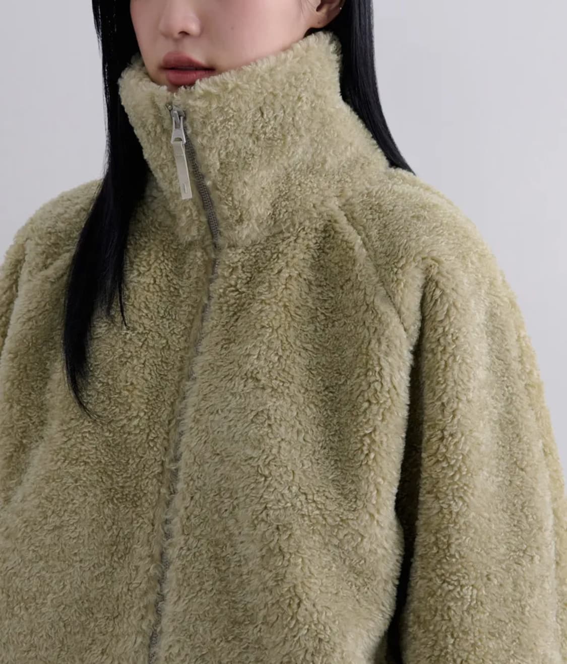 무신사스탠다드 우먼즈 양털무스탕 상품이미지2