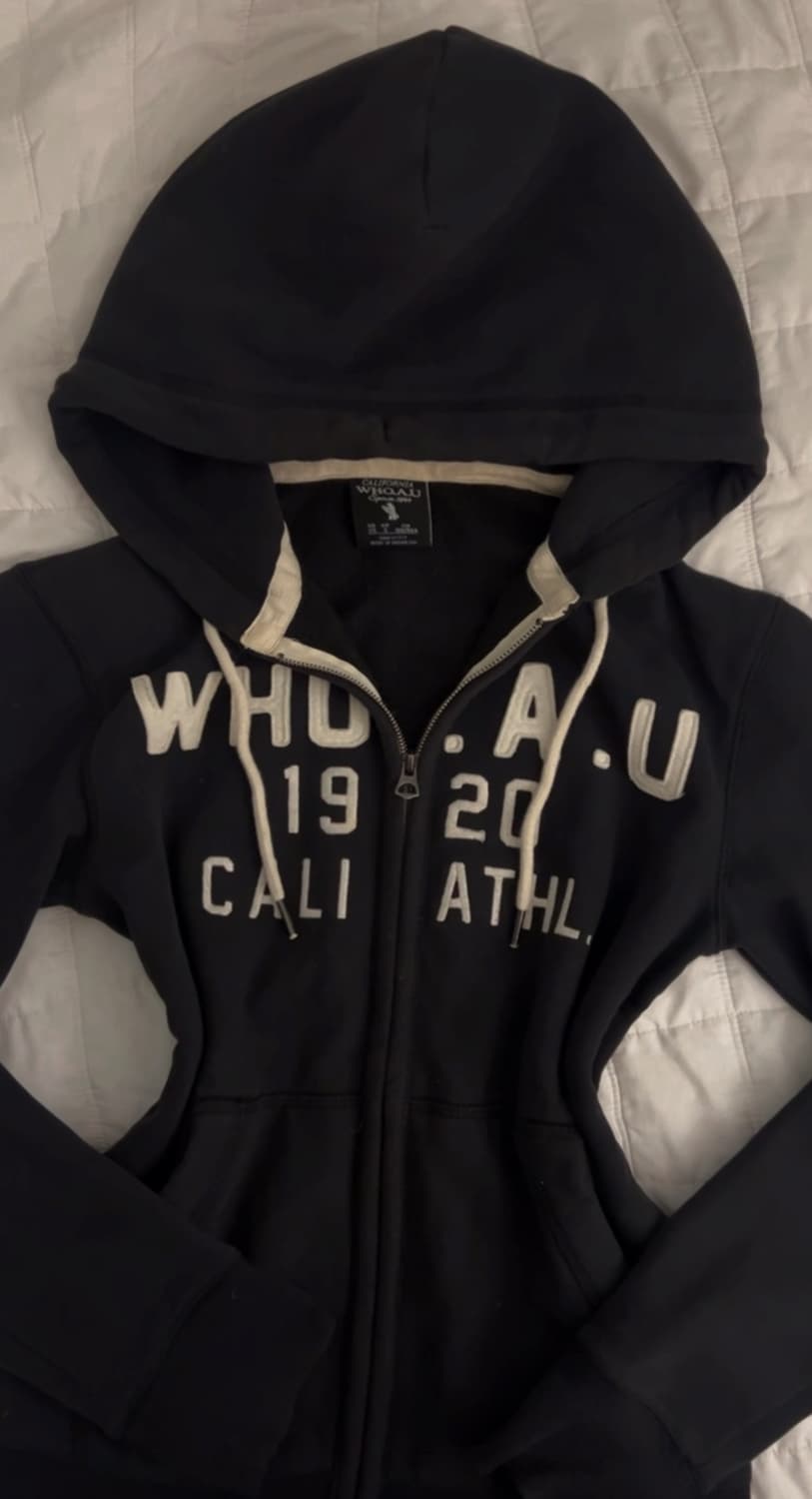 후아유 딱붙핏 후드집업 상품이미지1