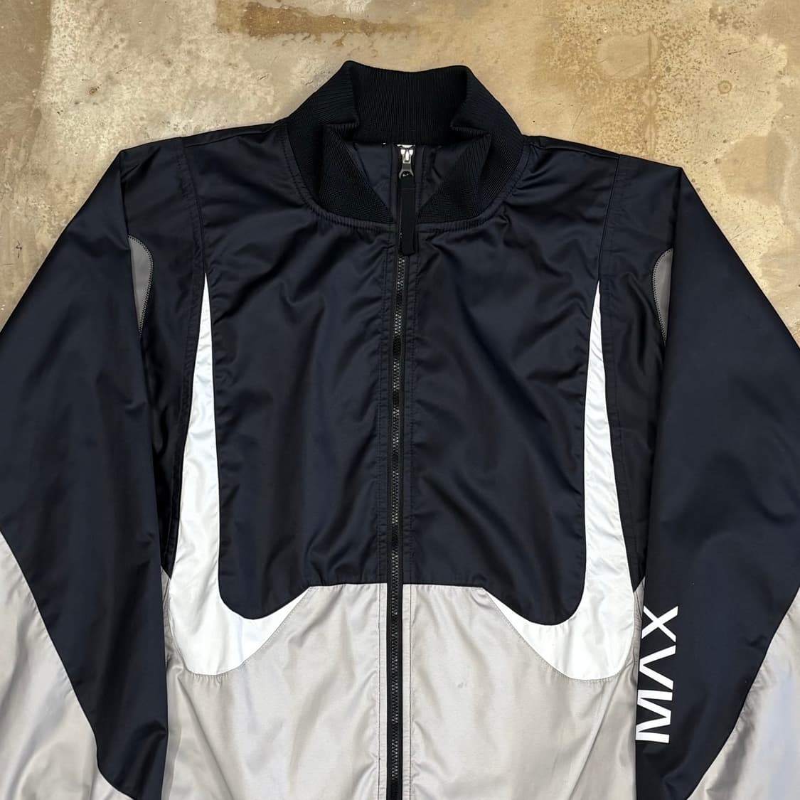 M 나이키 더블 스우시 배색 자켓 상품이미지1