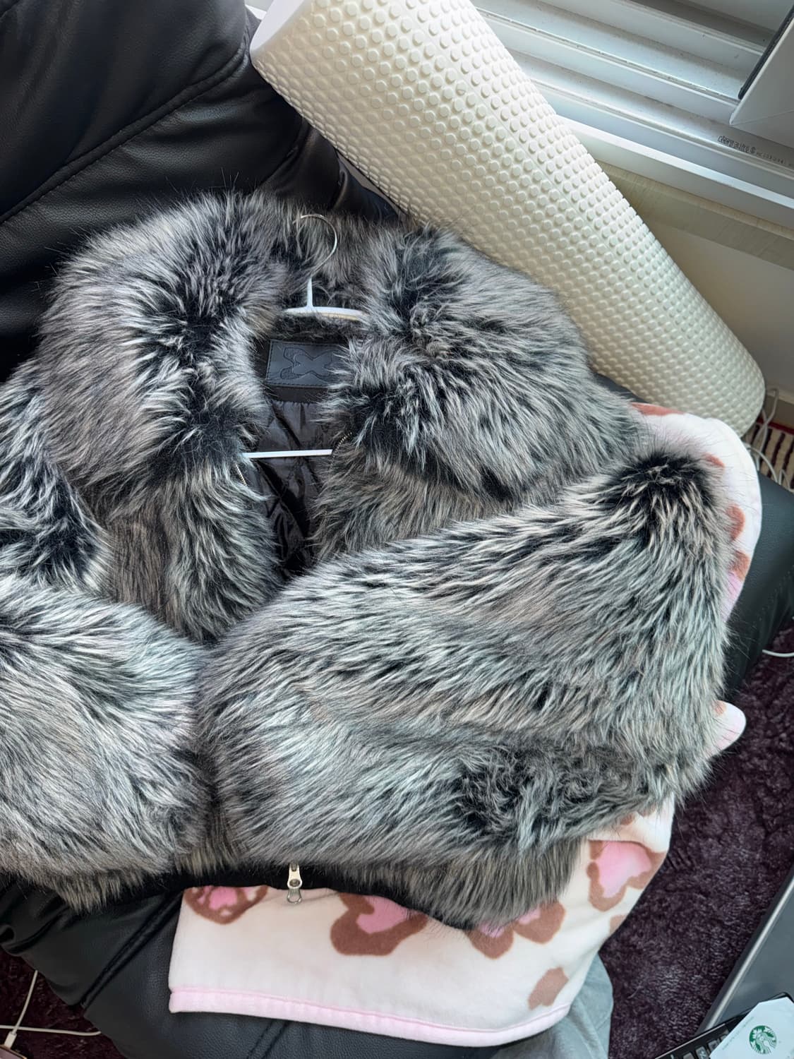 셋업이엑스이 퍼자켓 판매해요 상품이미지3