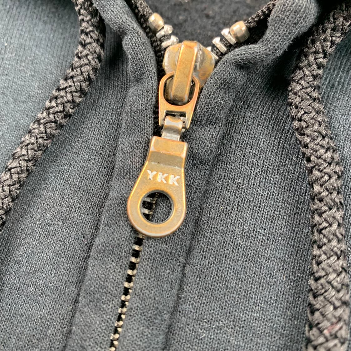 할리 데이비슨 스컬 프린팅 블랙 후드집업 상품이미지6