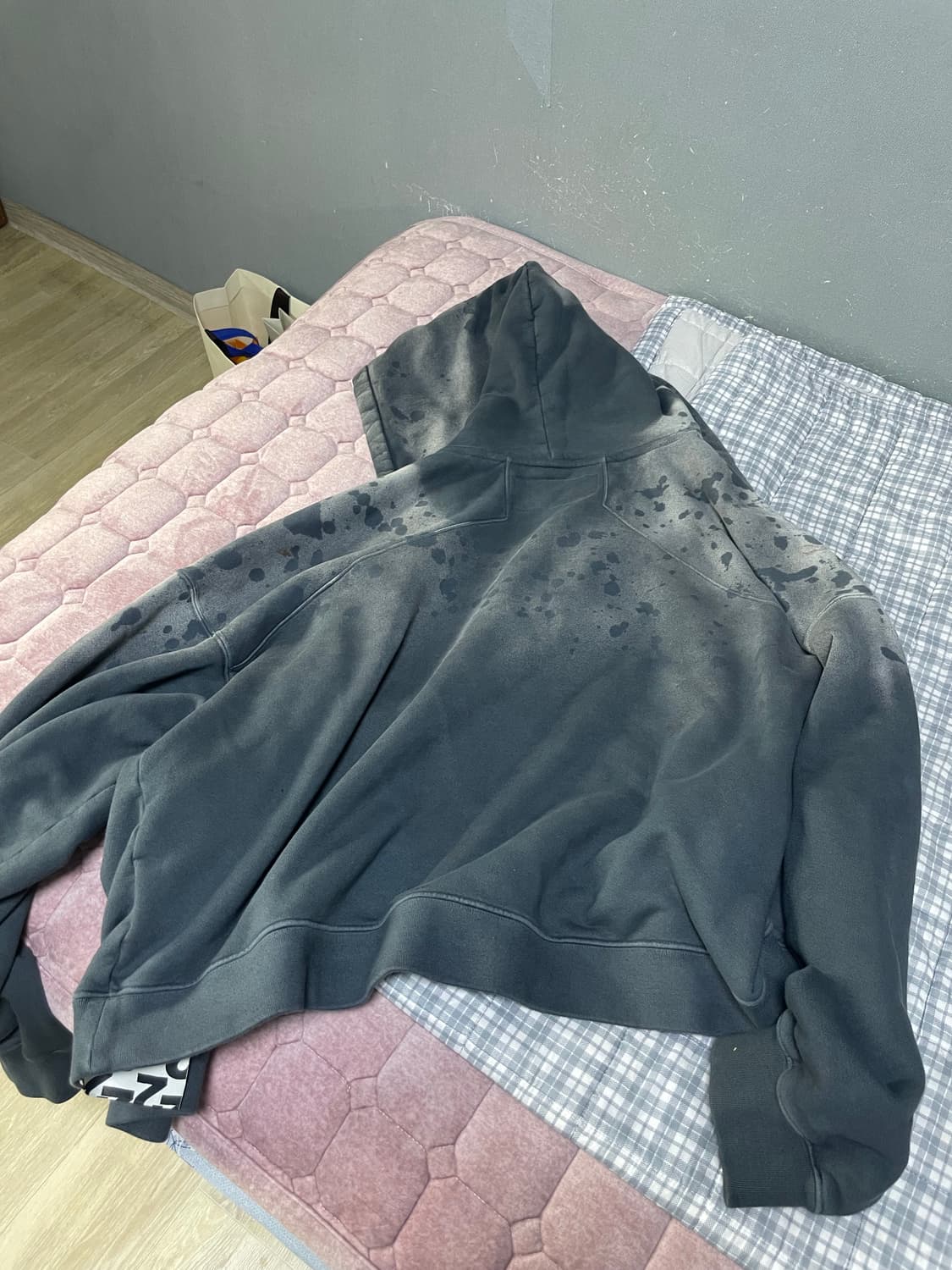 (2사이즈)rrr123 후드집업 블랙 판매해요 상품이미지4