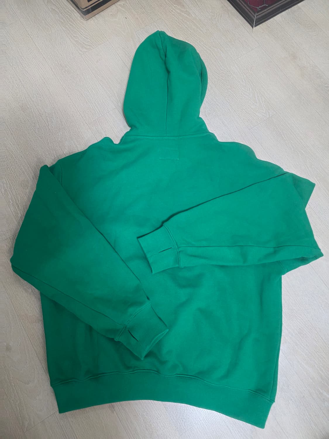 인템포무드 해비 코튼 썸홀 후드티 XL 상품이미지7