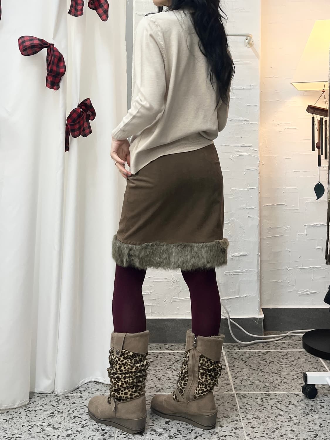 lace collar knit 상품이미지2