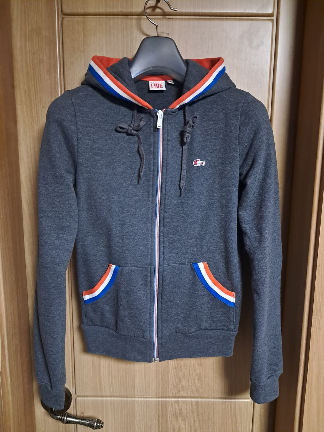 라코스테 여성 후드집업 S 상품이미지2