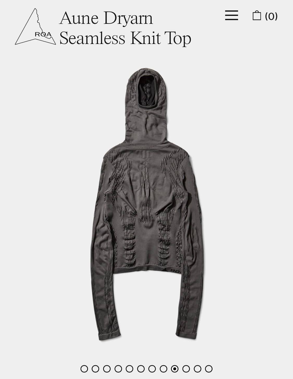 roa 니트 탑 상품이미지1