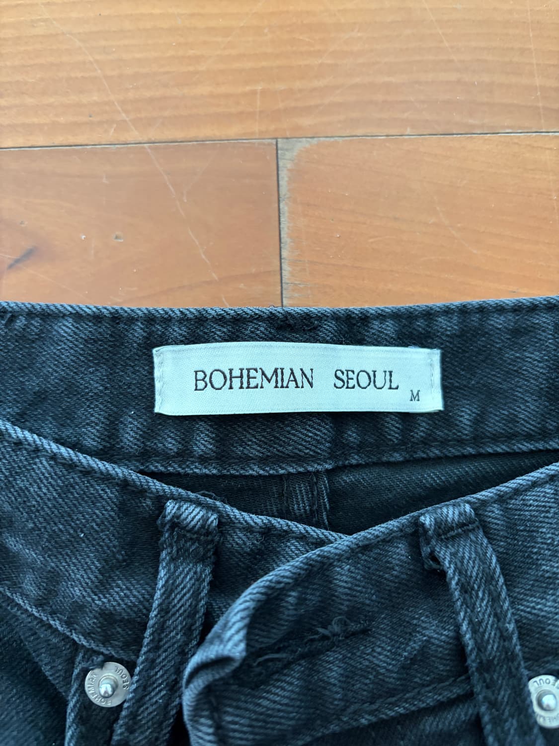 보헤미안 서울 부츠컷 팬츠 플레어진 상품이미지2