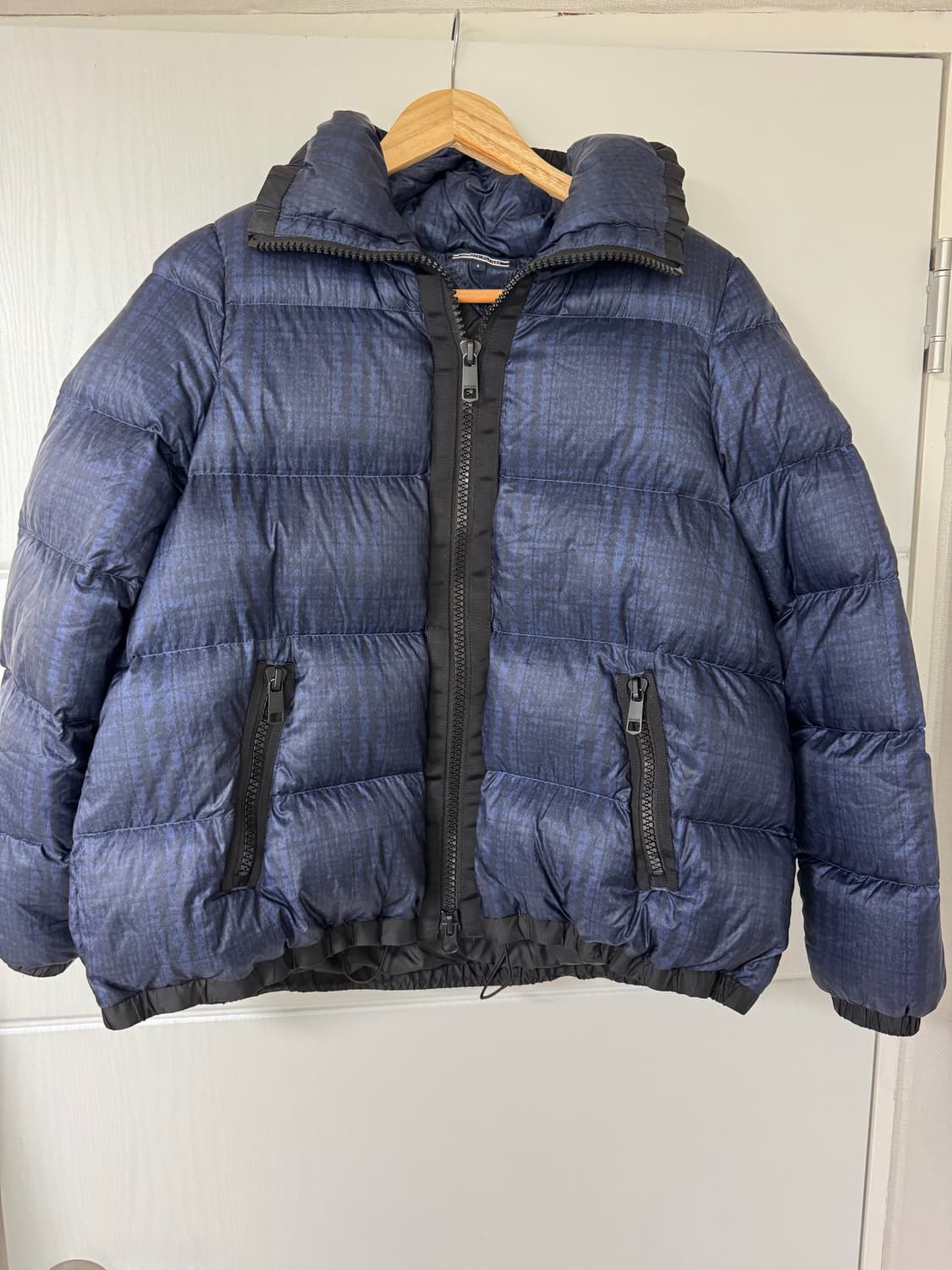 [무료배송] 타미힐피거 체크 패딩 S 상품이미지1