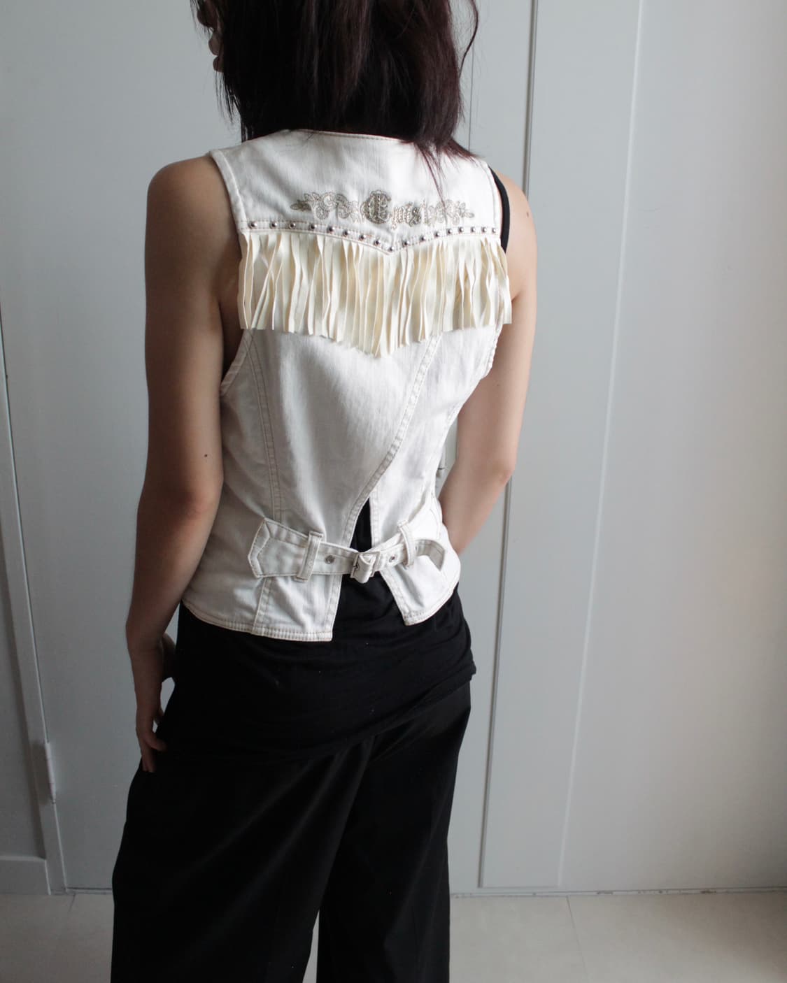 Egoist western fringe vest 상품이미지7