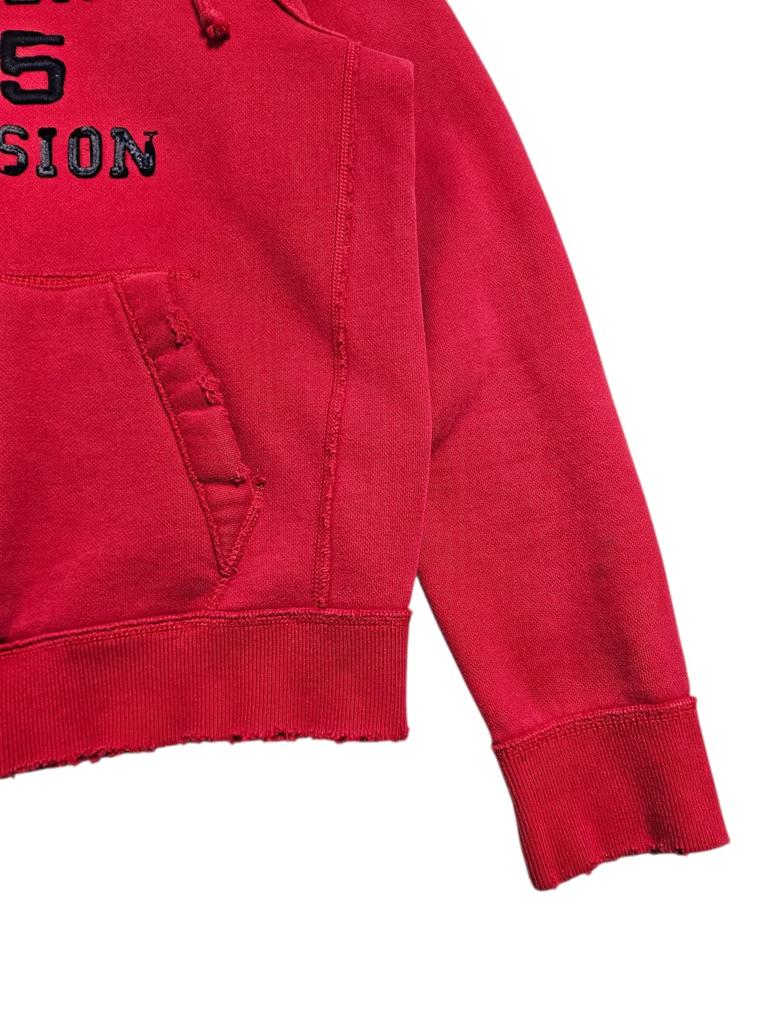 아베크롬비 머슬핏 후드 집업 레드 상품이미지6