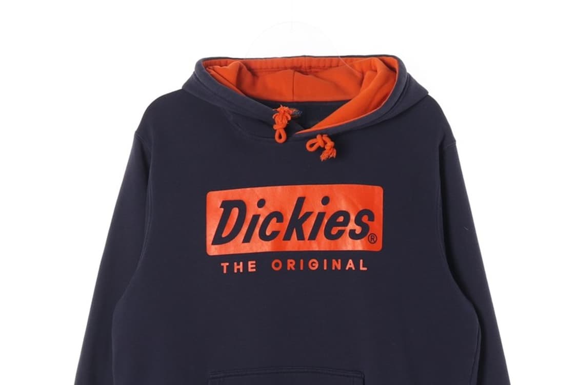 디키즈 빅로고 배색 오버핏 후드티 XL 상품이미지3