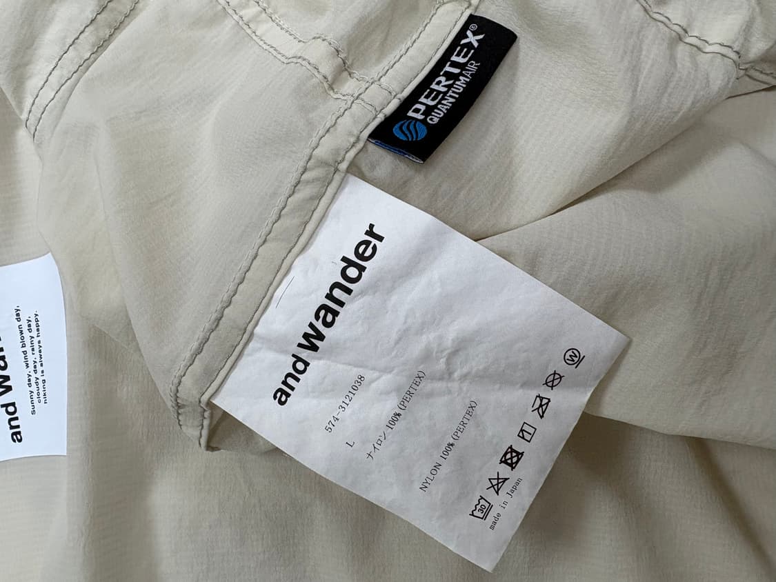 And wander pertex wind jacket (앤드원더 바람막이 상품이미지6
