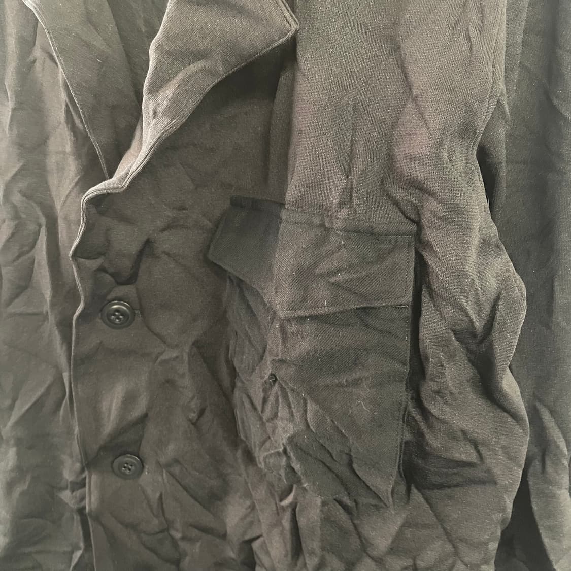 요지 야마모토 크링클 자켓 상품이미지6