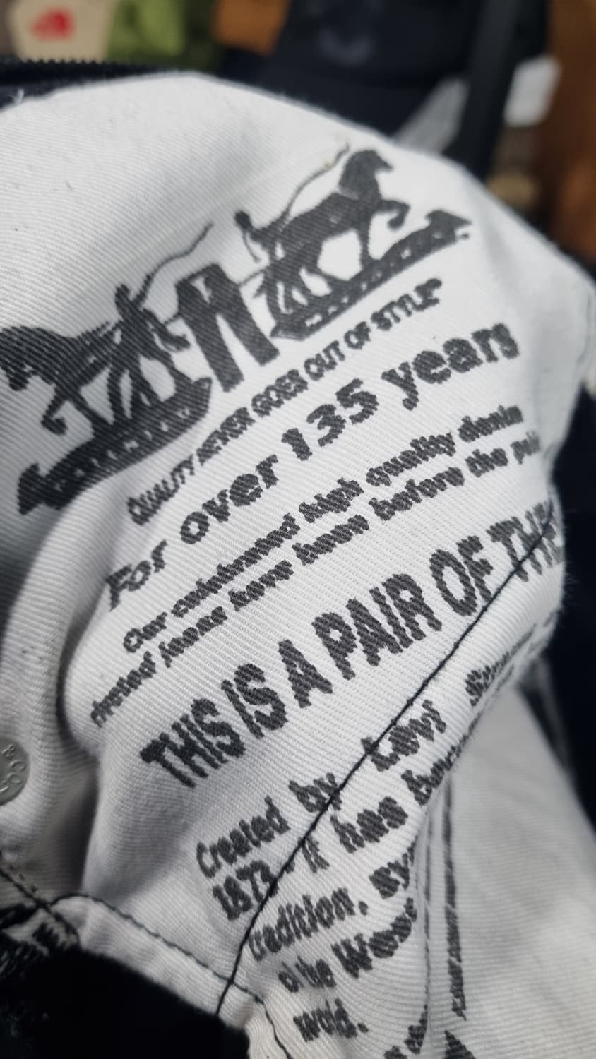 LEVI'S (slim fit)511 스판 골덴(코듀로이)바지 허리32 상품이미지5