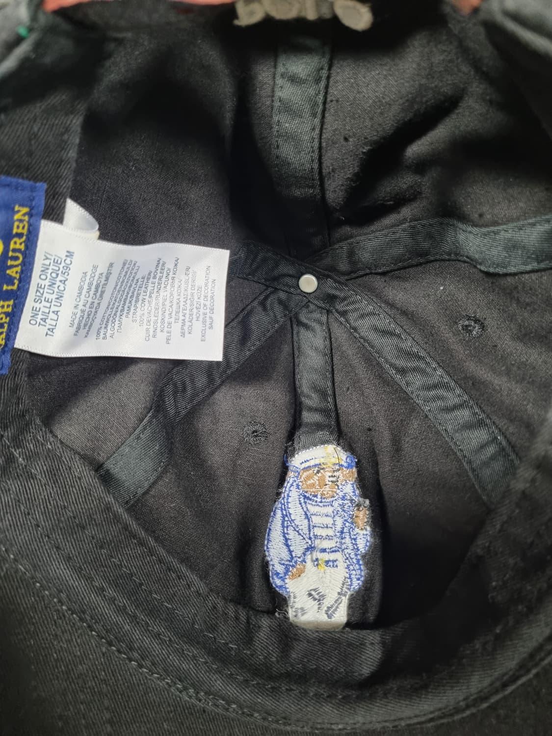 폴로랄프로렌 곰돌이 모자 상품이미지3