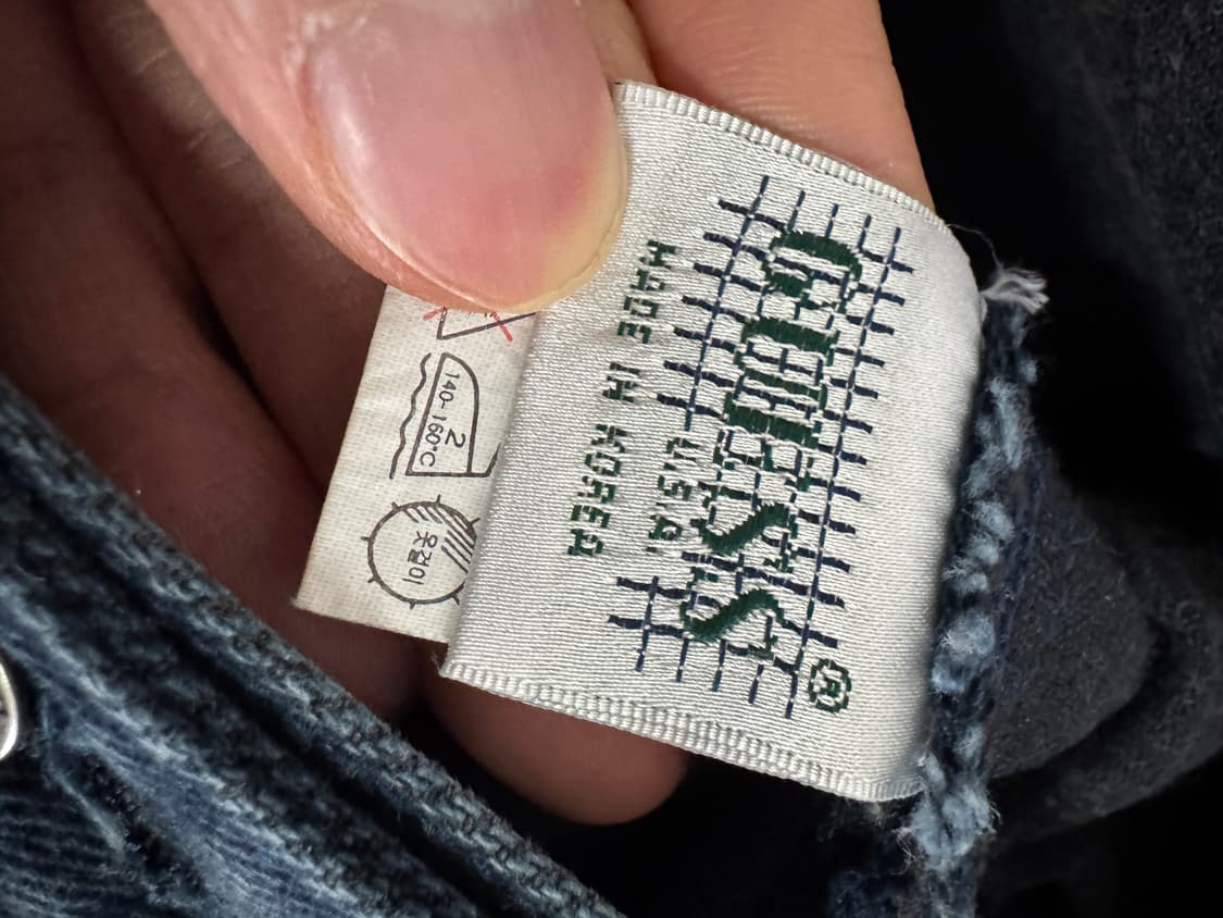 게스 Guess 90s 올드스쿨 데님 청자켓 L 상품이미지4