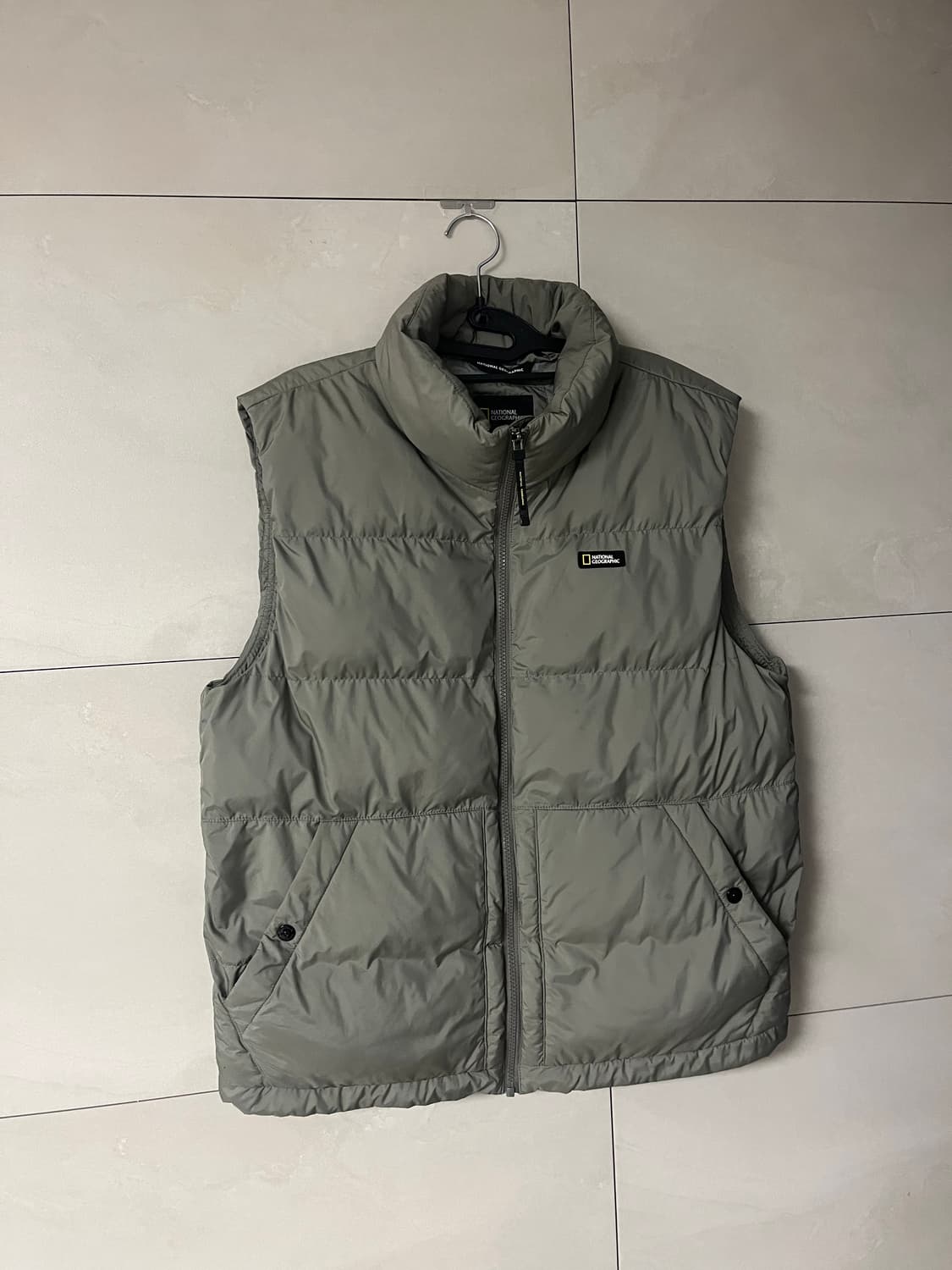 내셔널지오그래픽 패딩 베스트 조끼 리첸카키 [L] 상품이미지2