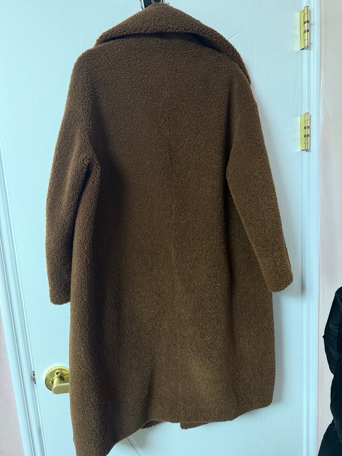 빈티지 뽀글이 롱코트 M 상품이미지3