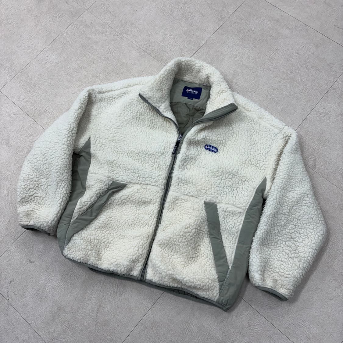 아웃도어프로덕츠 투톤 플리스 자켓 상품이미지1