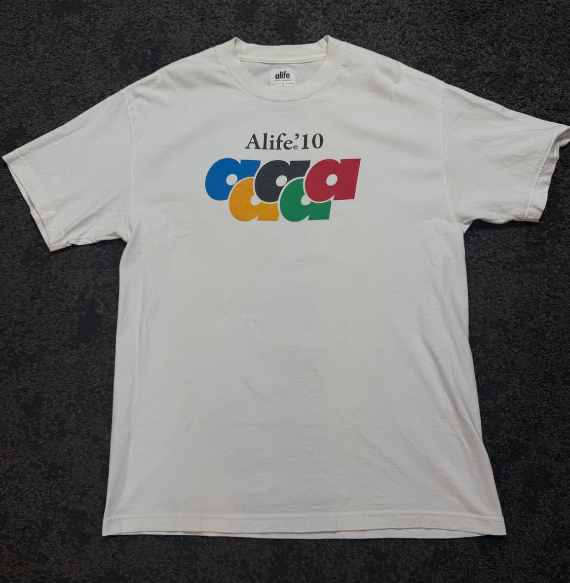 (L) 빈티지 Alife 밴쿠버 올림픽 기념 티셔츠 상품이미지1