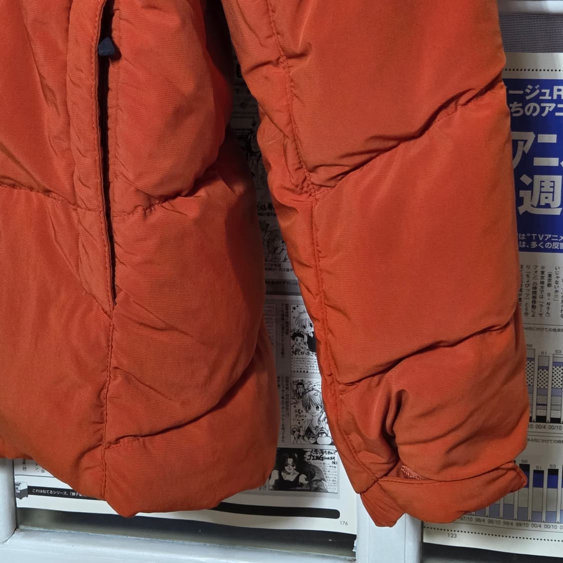 MLB 뉴욕양키스 오렌지 덕다운 패딩 상품이미지4