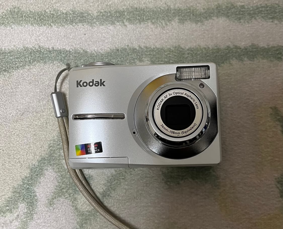 코닥 c613 펄 화이트 빈티지 디카 카메라 상품이미지1