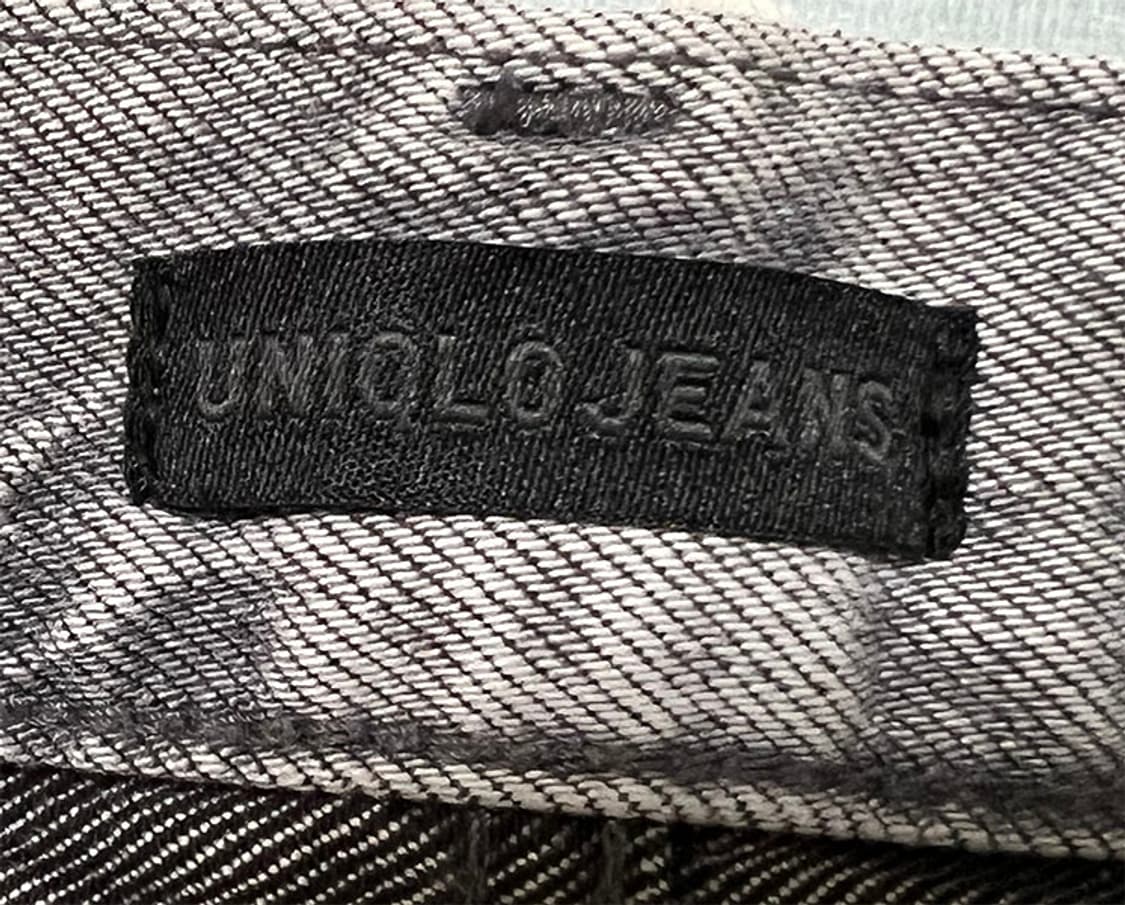 유니클로 남자 청바지 새상품 춘추 와이드핏진 캐주얼 그레이워싱 M 30 상품이미지3