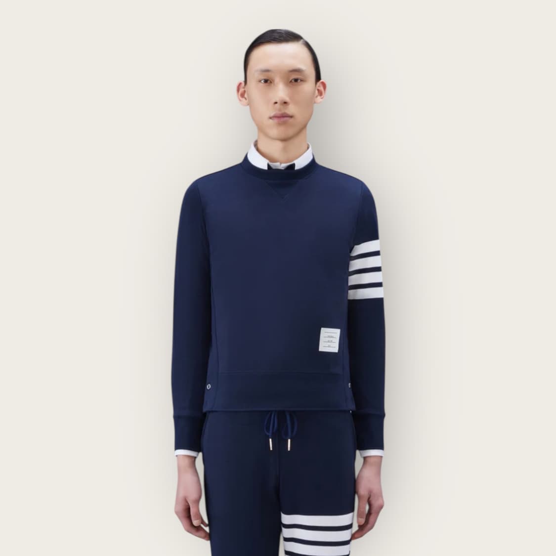 4/ 톰브라운 클래식 루프백 4바 맨투맨 상품이미지1