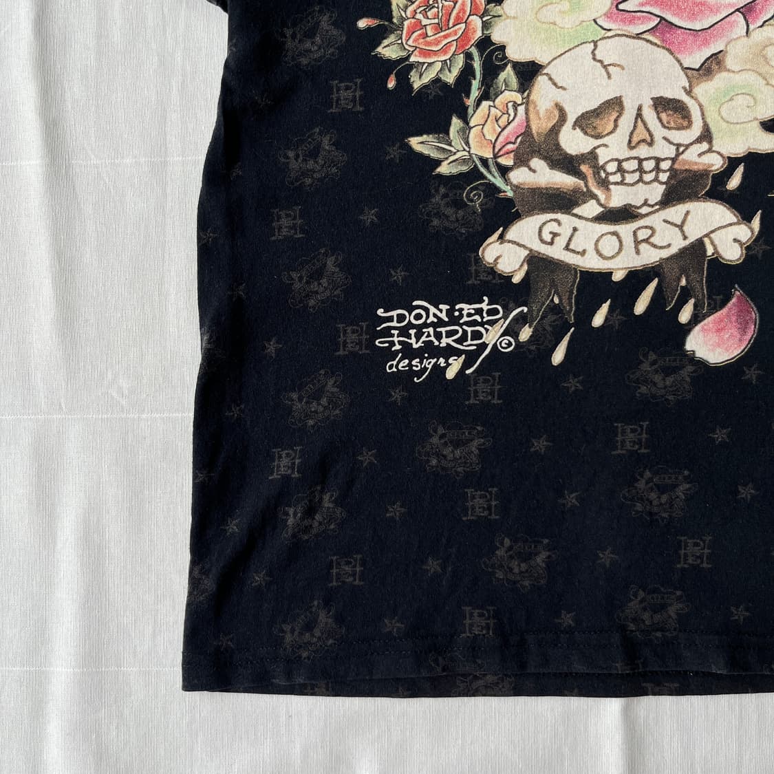  ED HARDY Flower Tatto T-shirt 상품이미지4