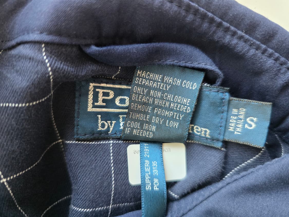 폴로 랄프로렌 네이비 바이스윙 자켓 S 상품이미지4