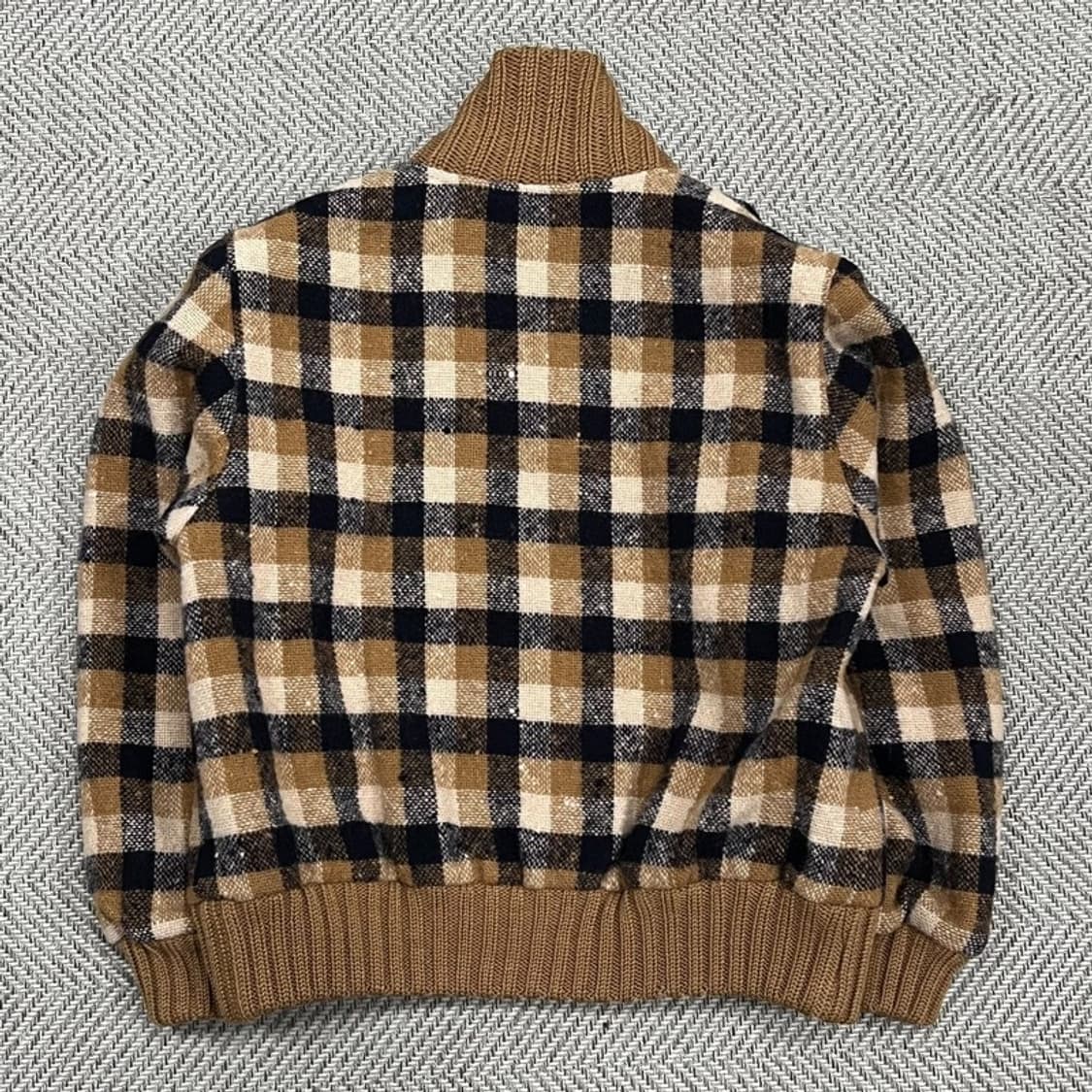 아쿠아스큐텀 숄카라 모직 자켓 v0923 상품이미지2