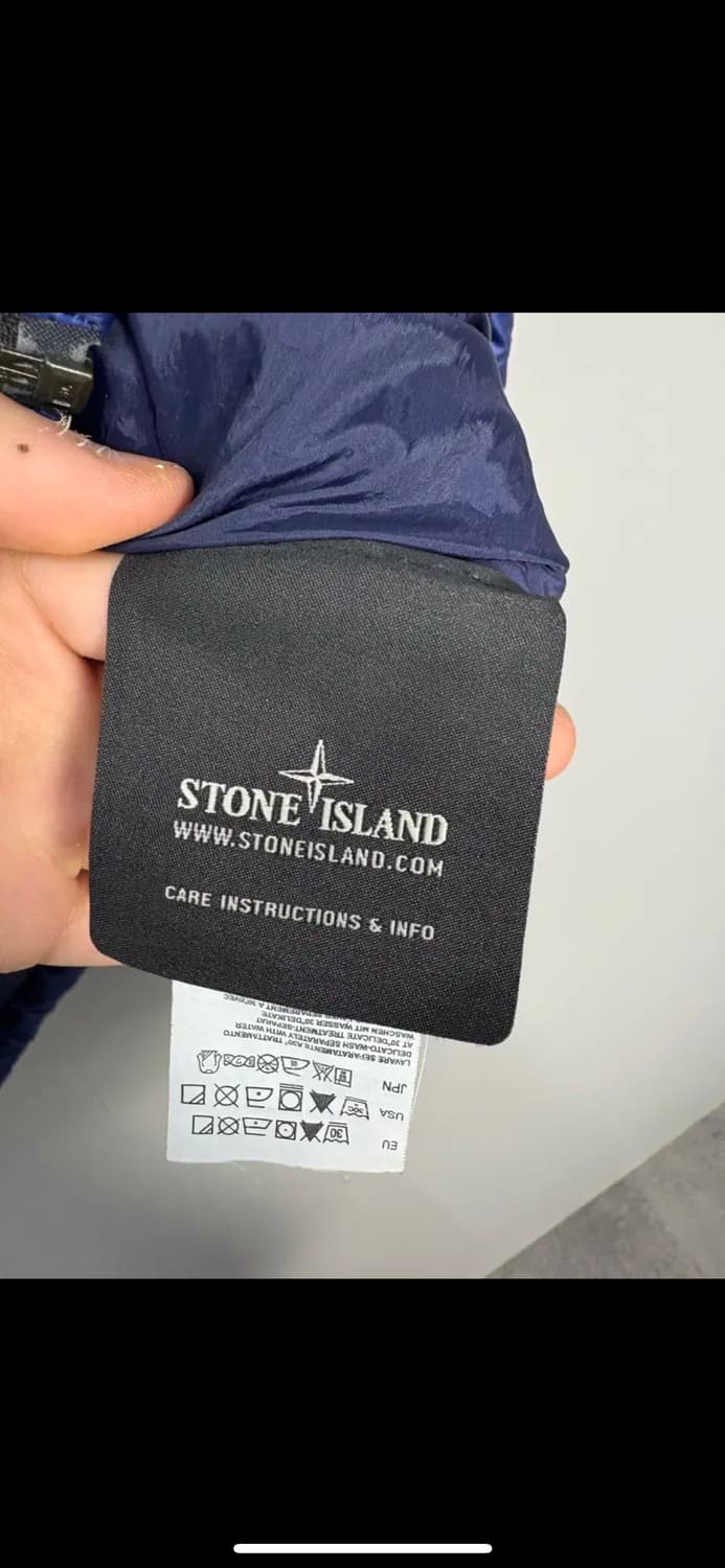 스톤아일랜드 블루 경량패딩 베스트 H1212 상품이미지6