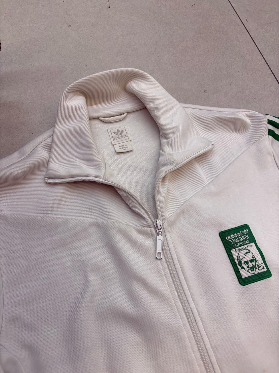 아디다스 스탠스미스 화이트 져지 상품이미지5