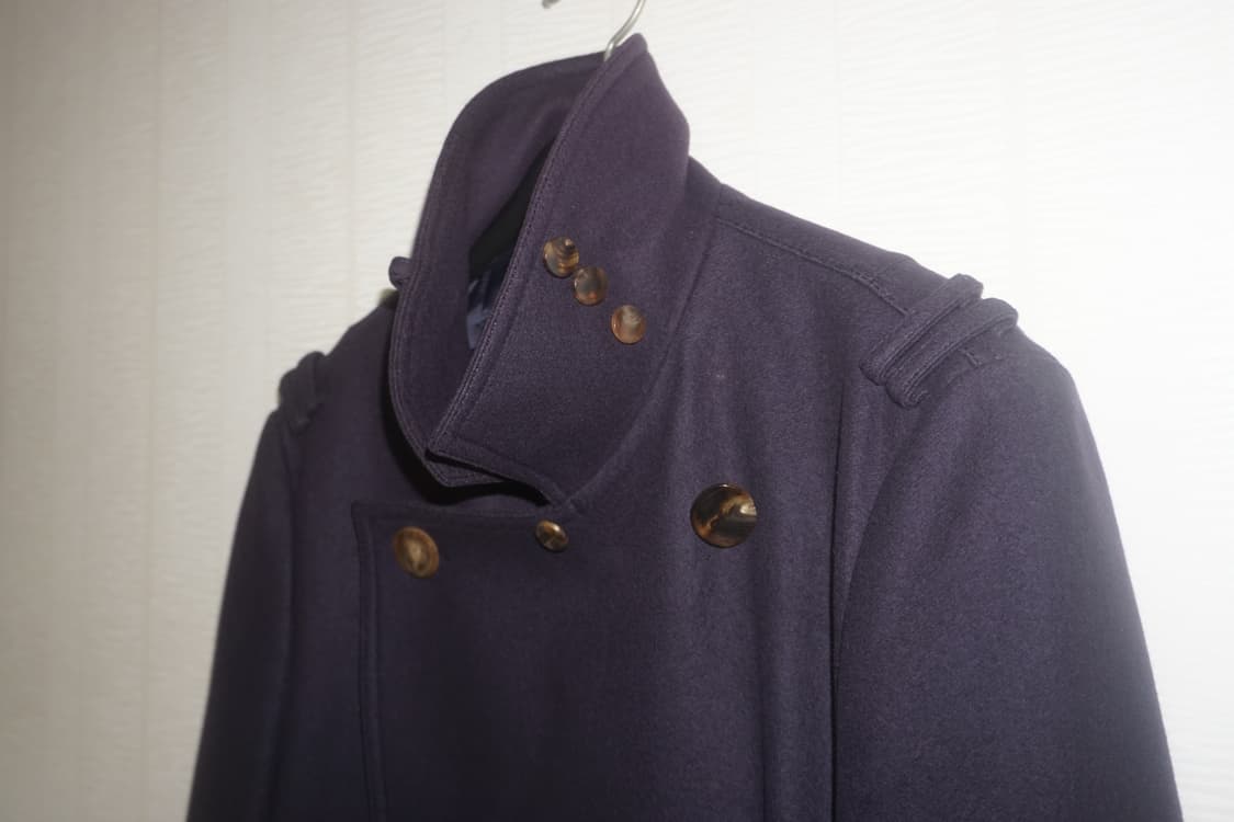 우영미 09F/W 바이올렛 코트 상품이미지4